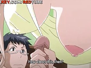 Overzealous anime girl gets her tight pussy stretched to the limit in the wildest way possible.